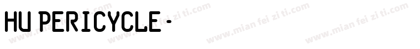 Hu Pericycle字体转换